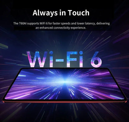 NEW Tablet Teclast T60 AI Allwinner A733 Octa-Core 12inch 2K HD TDDI Screen 6GB RAM 128GB ROM Android 15 WiFi6 8000mAh 13MP+5MP