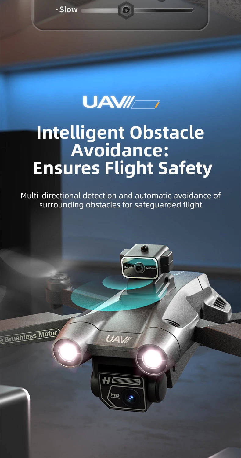 JJRC X28 Pro GPS Drone 4K Professional HD Dual Camera With Screen 5G WIFI 360° Obstacle Avoidance Brushless Rc Quadcopter Drone