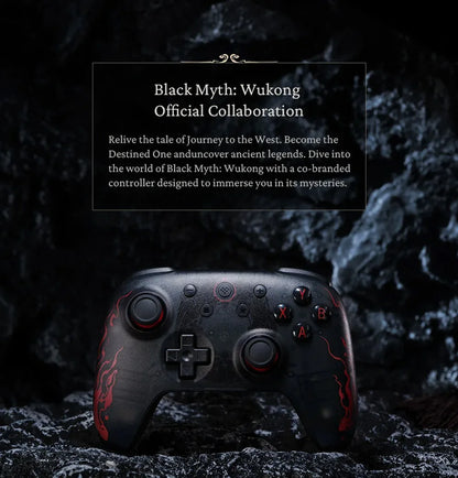 8BitDo Gamepads PC Black Myth Wukong Ultimate 2C Wireless or Wired Gaming Controller Windows 10 11 Steam Raspberry Pi Android