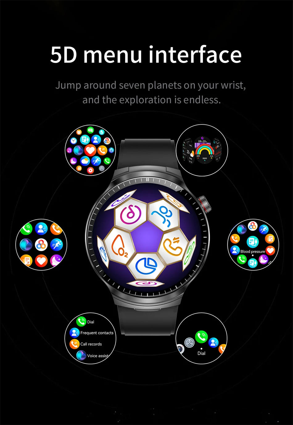 LIGE 2025 Smart Watch 2 in 1 With Earphone Smartwatch Bluetooth Call Men Watch AI Voice Heart Rate Monitor Play Music SmartWatch