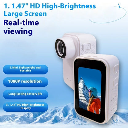 New 1080P Sport Camera FHD With Long Battery Life Video Thumb Camera Sport Action Camerahelmet Motorcycles Cam
