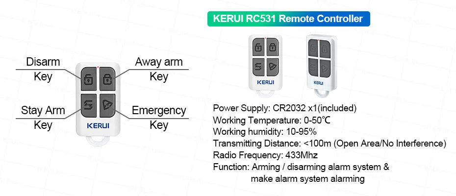 KERUI NEW 4G/WiFi Home Alarm System Tuya Smart Home Sesurity Alarm Wireless Burglary Protection PIR Motion Sensor APP Control