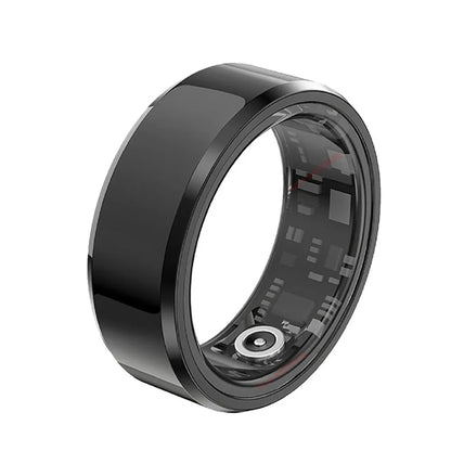 NEW Smart Ring Military Grade Titanium Steel Smart Rings for Women Men Health Monitoring IP68 & 5ATM Waterproof Multi-sport Mode
