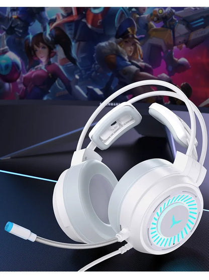 Hot Selling G58 Gaming Headphones Stereo Surround 7.1 Wired Headphones Microphones Esports Gaming Gear Over-ear headphones