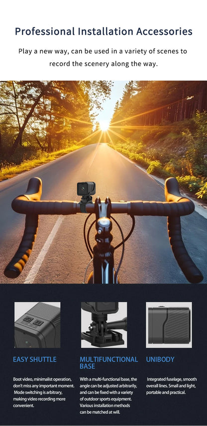 Mini Sport DV Action Camera HD 1080P Bike Motorcycle Helmet Camera Outdoor Video DVR Audio Recorder Dash Cam for Car Bicycle