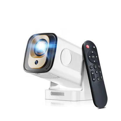 Mini Projector 4K Native HD 1080P Wifi6 Cinema Portable Projetor Built-in APP & Android System suitable for Home/Outdoor/Office