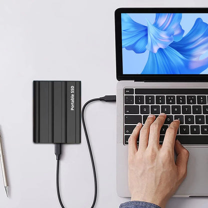 Portable Hard Drive External HDD High Speed 1TB Large Capacity Metal Hard Drive  Portable SSD Hard Disk for Phone Loptop