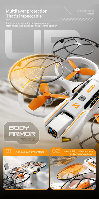 Xiaomi A21 Pro Drone Professional 4K Aerial Avoiding Obstacle Drone FPV Remote Control Brushless Mecha Design Optical Flow Drone
