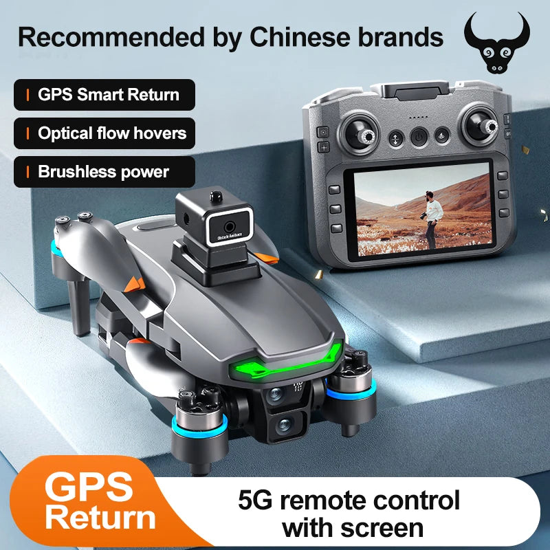 Beast SG601 PRO With Screen GPS Drone Aerial 8K HD Professional Quadcopter Obstacle Avoidance Brushless Remote Control Aircraft