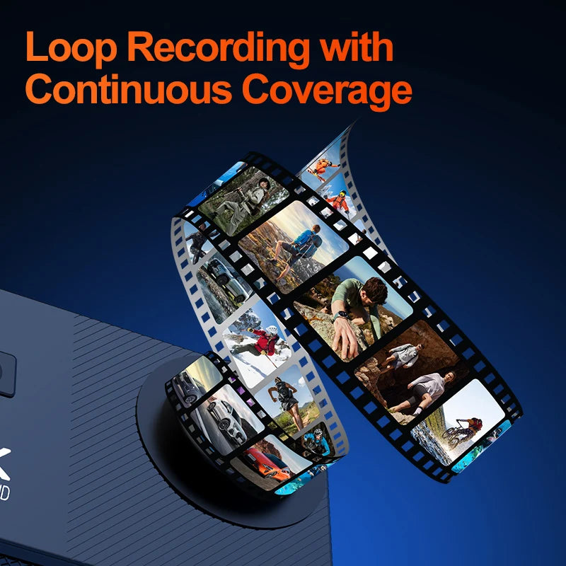 4K Action Camera 1080P 30FPS 170° Wide Angle Lens Outdoor Diving And Riding Sports Camera Ultra HD Pixels Sports Camera