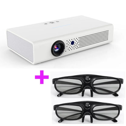 Smartldea V6 3D 4K Projector Android Wifi Daytime Proyector native 1280*800 Auto Focus Full HD 1080p portable smart game Beamer