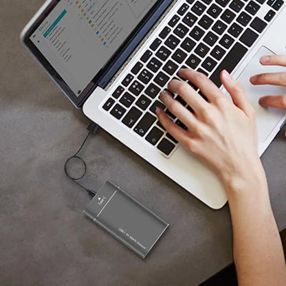 Portable HDd 500GB Hard Disk Storage Expansion USB Hard Drive Black Laptop External Hard Drive Data Storage External Hard Drive