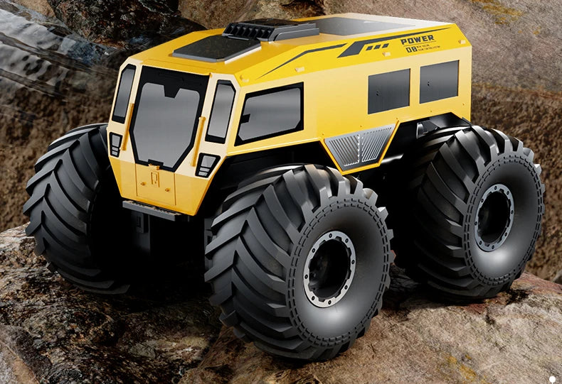 NEW RC Cars 4WD All Terrain Cross Country Car RC Water Land Amphibious 2.4G Toy Drift Racing Remote Control Car Kids Gift