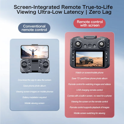 GT8MAX Drone Professinal RC 8K HD Cameras WIFI FPV Height Hold Gesture Photography Foldable Quadcopter Screen Remote Control Gif