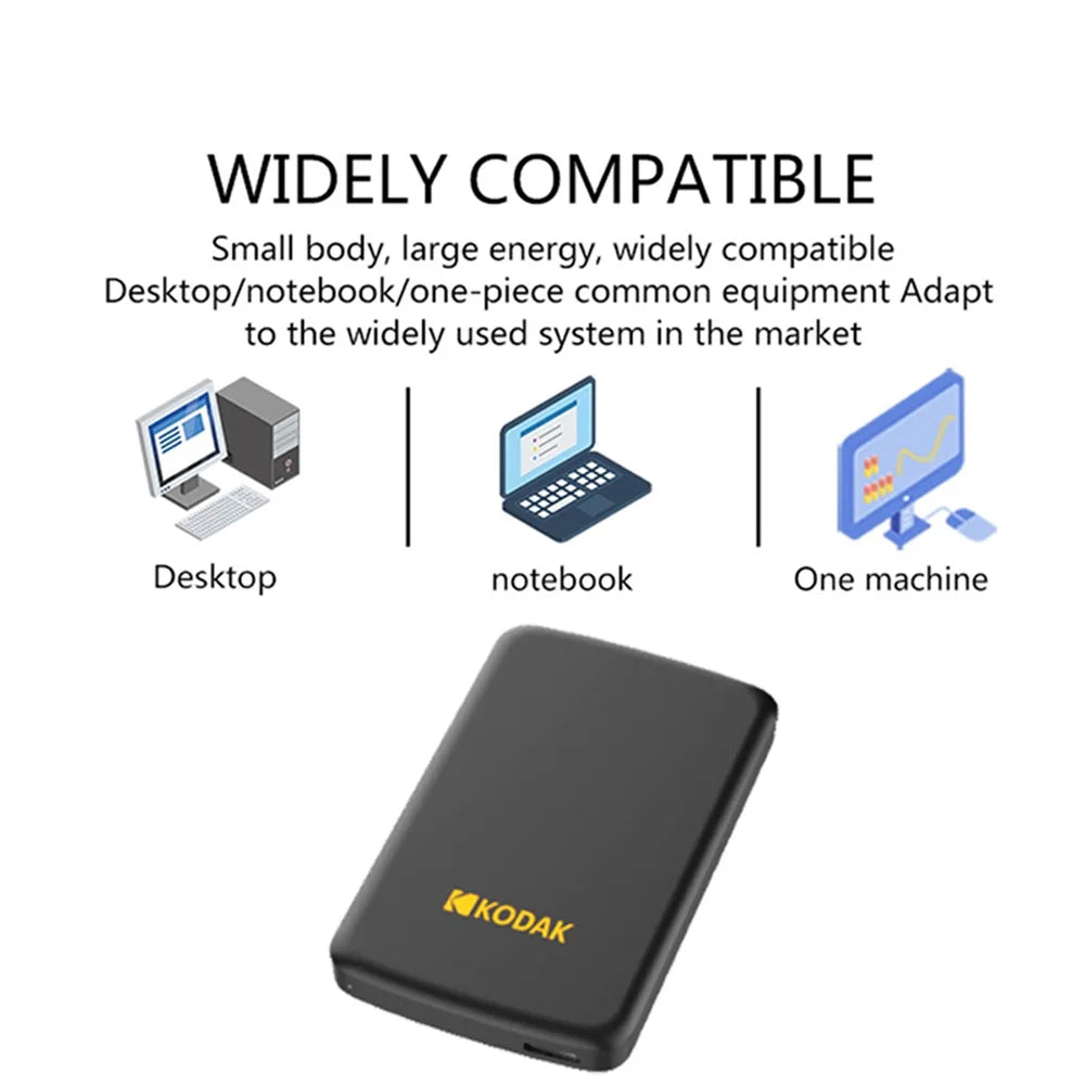 External Mechanical Hard Drive P150 USB3.0, high-speed transmission, stable and durable, suitable for backup and storage