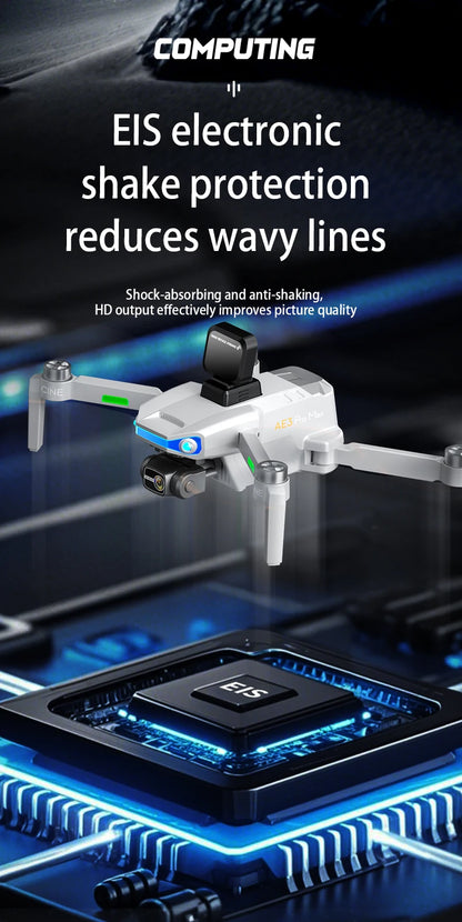 2025 New AE3 PRO Max+ GPS Drone 8K Dual Camera With Screen 5G Wifi FPV 3-Axis Gimbal Obstacle Avoidance Quadcopter RC Dron Toy
