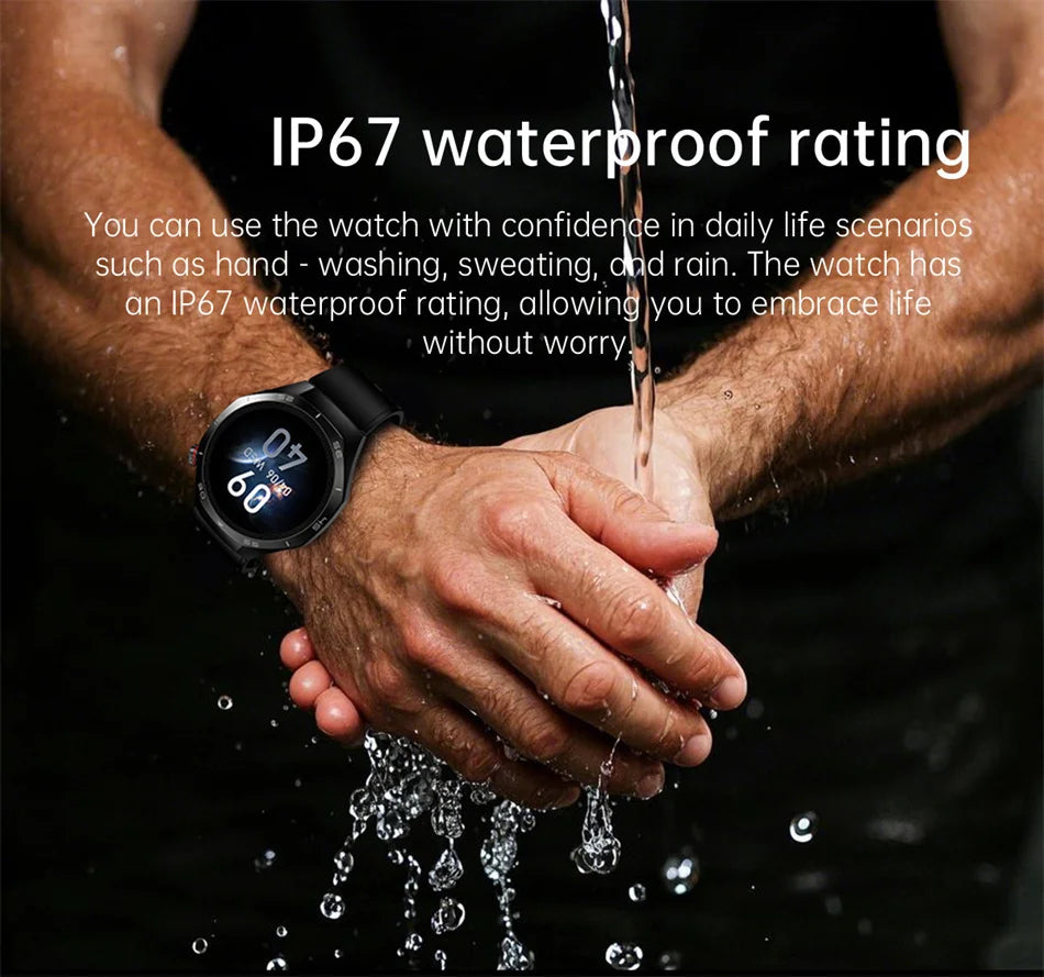 2025 Brand New Watch 5 Smartwatch Real AMOLED HD Screen 360*360 Heart Rate Bluetooth Call Waterproof Men Smart Watch Android IOS