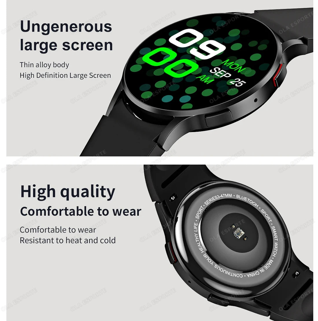 Smartwatch Women Watch 6 Health Monitoring Watch Waterproof Voice Assistant Bluetooth Call Smart Watch 2025 New
