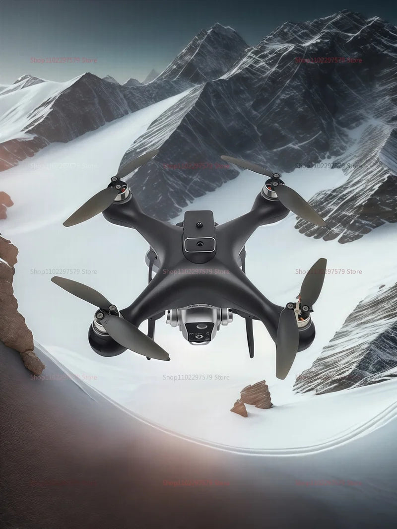 New KY102 Remote Control Drone With 8K HD Dual Cameras 360°Obstacle Avoidance Brushless Motors Screen Aerial Photography RC Toy