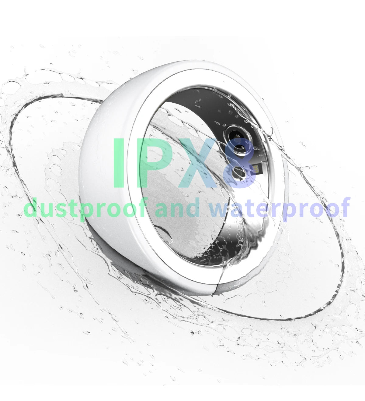 R08M Smart Ring Sport Waterproof Nano Ceramic Stainless Steel Rings For Heart Rate Blood Oxygen Sleep Health Fitness Monitoring