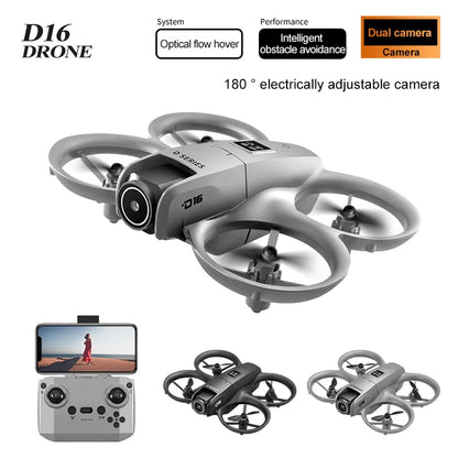 For Xiaomi D16 Mini Drone 8K HD Dual Camera Profesional 180° Electric Adjustable GPS Positioning Obstacle avoidance Bushless UA