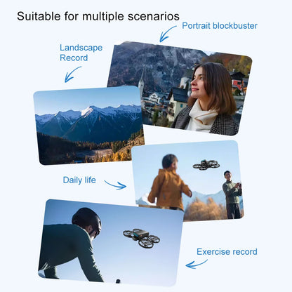 For Xiaomi M8 Drone 4K Professional Dual Camera with Screen 5G WIFI FPV Dron Brushless Optical Flow Hover Folding GPS Quadcopter