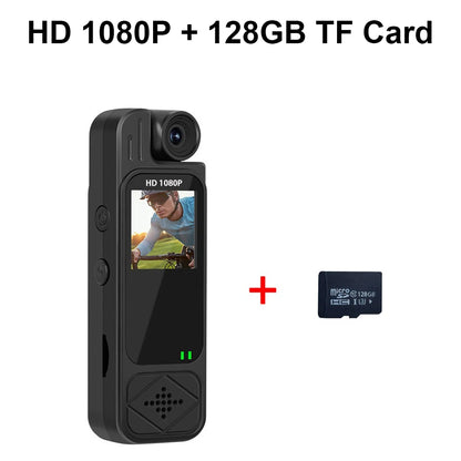 2K Full HD Sport& Action Video Cameras for Body Mounted Camera Night Vision Digital Video Recorder 1.3inch Bodycam Police Camera