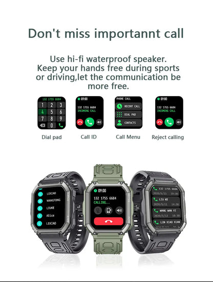 Smart watch 2025 Watches Men Women Fitness Sports Smart Watch Motion Tracking Waterproof Bluetooth Call Clock For Huawei Xiaomi