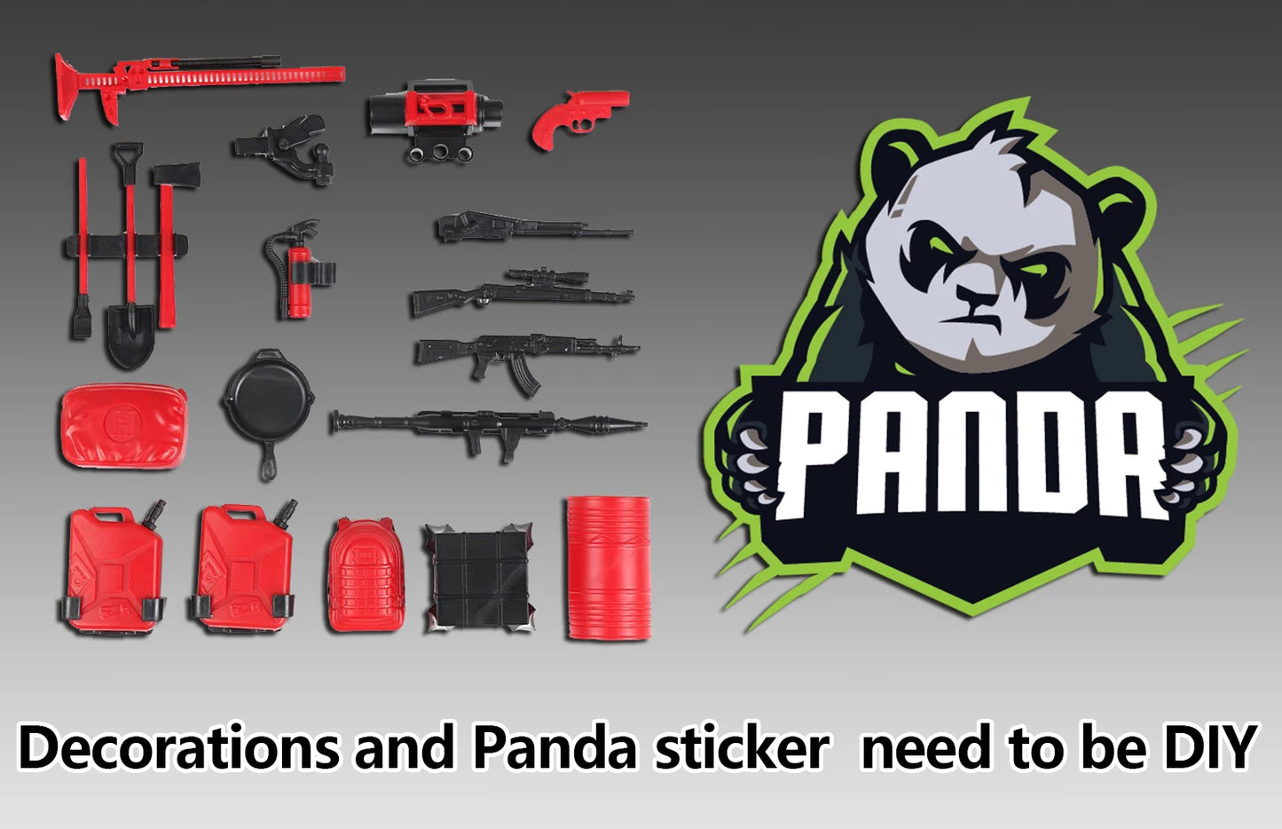 Panda Edition MN82 RC Cars 1/12 Full Scale 2.4G4WD 280 Motor Remote Control Off-Road Pickup Truck Model Car for Boys Adult Gifts