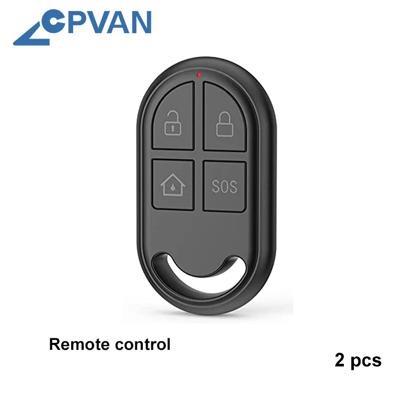 CPVAN Tuya smart Home Alarm System Wireless WiFi 4G 7 inch panel for Home burglar Security Protection Alarm Kit DIY Accessories