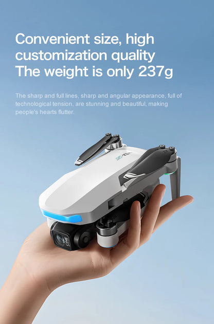 S-X1 New Drone with Screen 3-Axis Anti-shake Gimbal 4K Aerial Brushless Drones RC Quadcopter 5G GPS 8K HD Cameras EIS Mini Dron