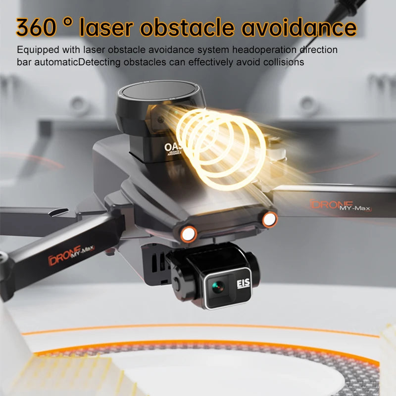 jjrc M105 3-axis Gimbal Screen Control relay version 4.5inch Remote Control Folding GPS Drone Brushless Obstacle Avoidance 8K HD