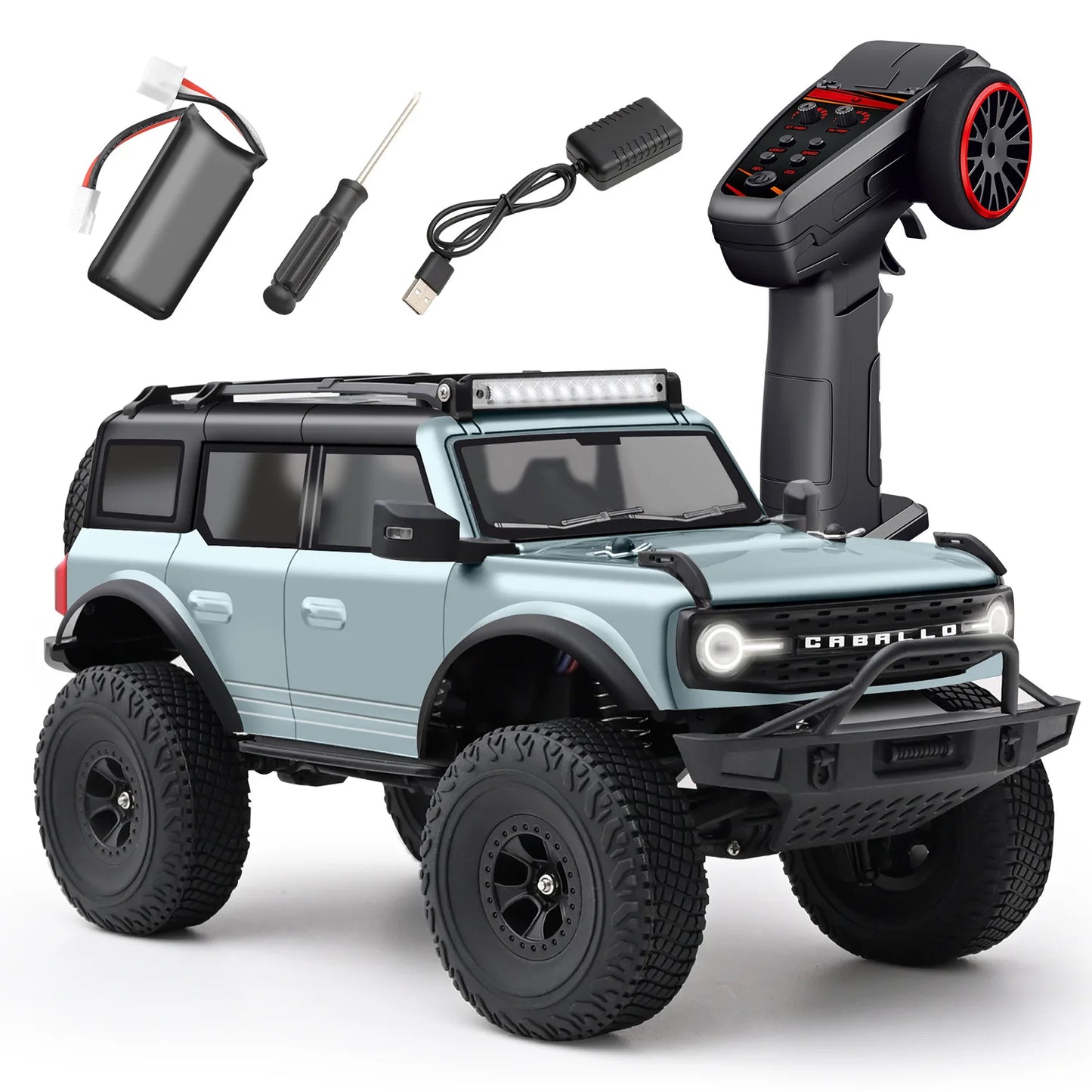 Wltoys New 1:18 Electric Four-Wheel Drive Climbing Car Remote Control Horse Model Toy For Children RC Car Toy