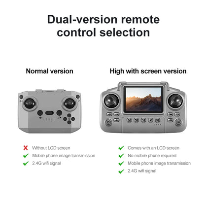 2025 New D18 Drone Professional 8K Camera 5G WiFi FPV UAV Screen Remote Control Brushless Obstacle Avoidance Quadcopter Toy