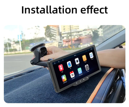 Portable Car MP5 Player Smart Stereo Radio Carplay Android Auto 10.26Inch Touch Screen Bluetooth FM Universal Multimedia Monitor