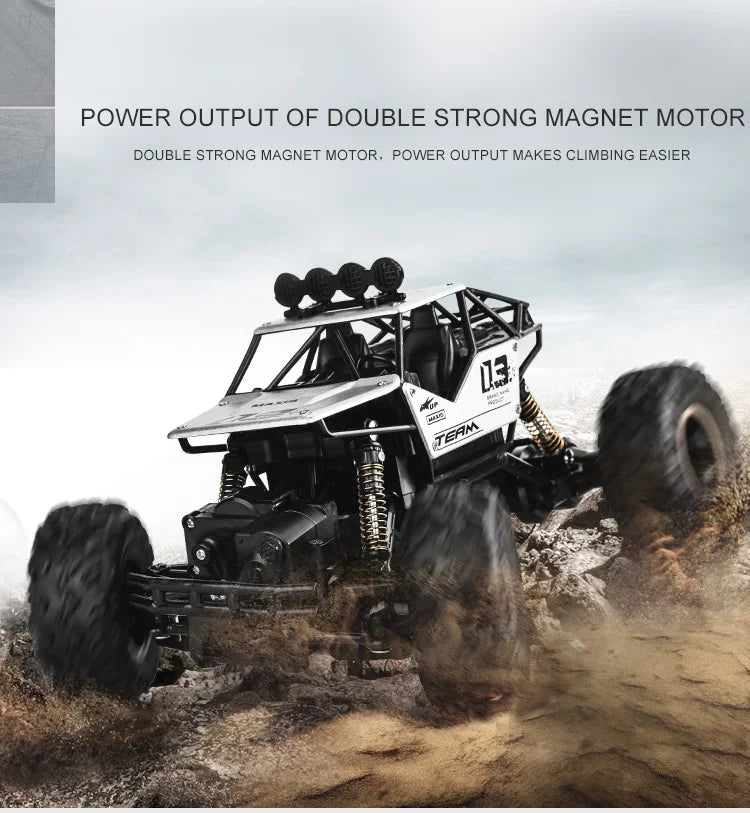 RC Off road Truck 1/12 4WD RTR Durable Beginner All Terrain RC Car High Speed 20Km/h Remote Control Monster Truck Adult Gift Toy