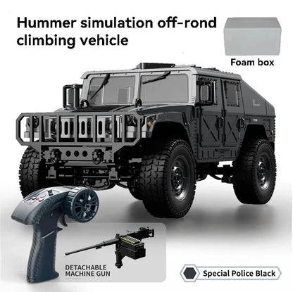 JJRC C8835 RC Car Simulation 4x4 All-terrain 2.4G Remote Control Car Off-road Climbing Electric Truck with LED Light RC Toy Gift