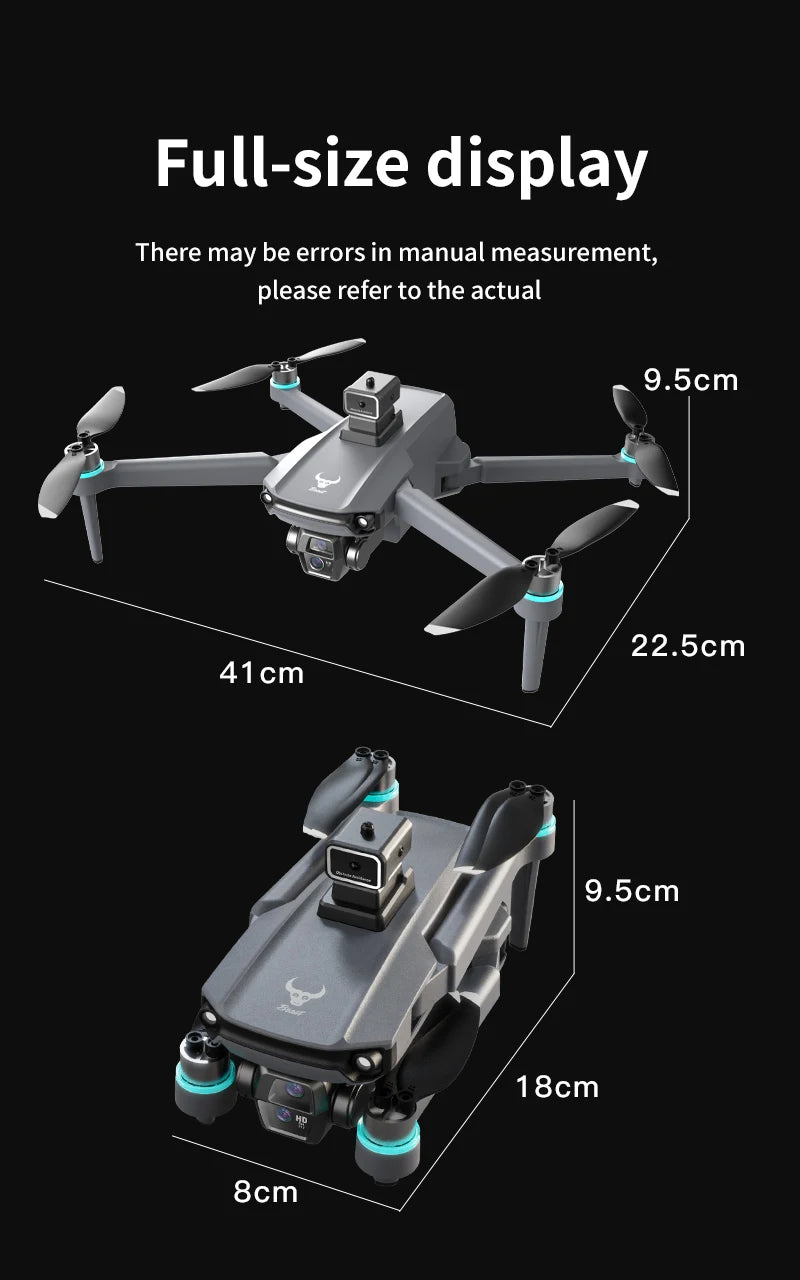 GPS Drone with Touch Screen EIS Camera Anti-shake 8K Aerial Brushless Drones 5G GPS 8K HD Cameras Large UAV Dron RC Quadcopter