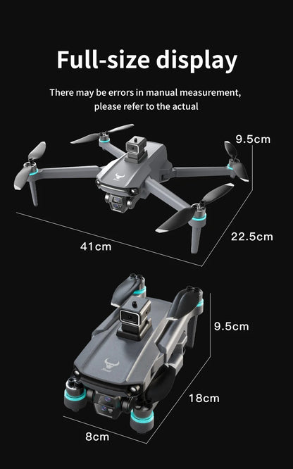 GPS Drone with Touch Screen EIS Camera Anti-shake 8K Aerial Brushless Drones 5G GPS 8K HD Cameras Large UAV Dron RC Quadcopter