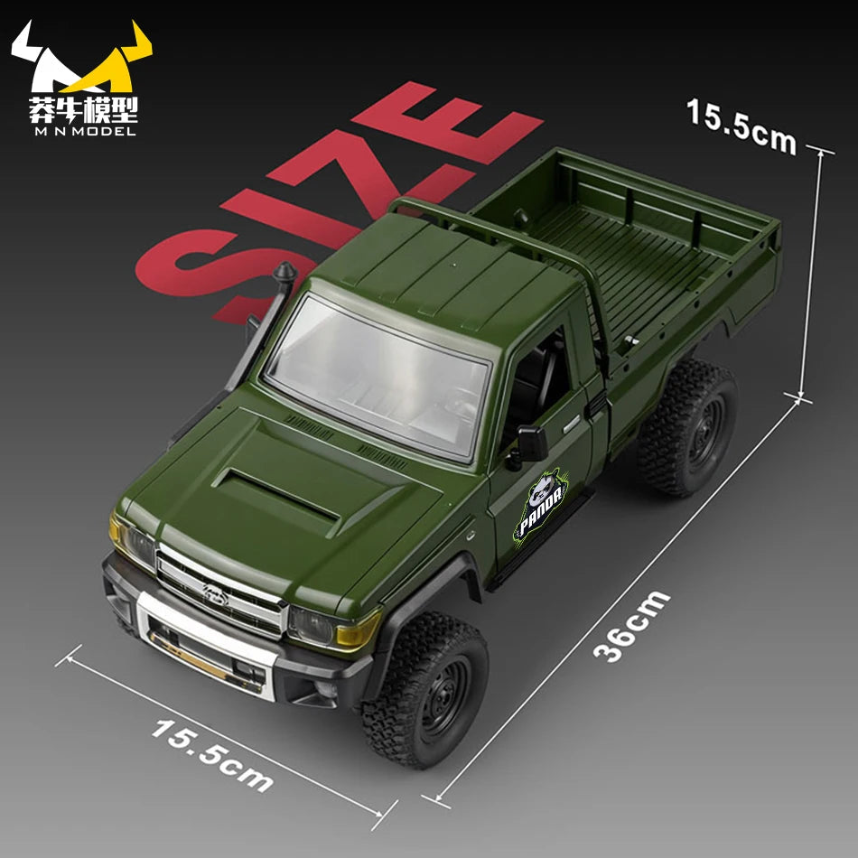 MN MODEL 1:12 4WD RC Panda Off-road Diving Car Adventure Terrain Vehicle Wading Rock Crawler Climbing Gun Truck Toy for Adult