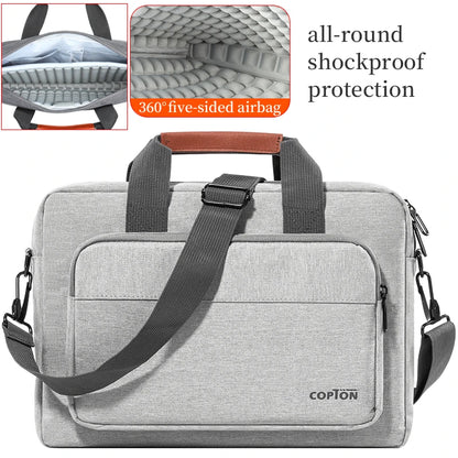 Men Laptop Bag 13.3 14 15.6 inch for Macbook Air Pro 13 15 16 HP Huawei Asus Acer Dell Xiaomi Lenovo Shoulder Handbags Briefcase