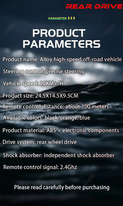 New RC Car 1:16 2.4Gh 20KM/H Model With LED Lights 2WD Off-road Remote Control Climbing Vehicle Outdoor Cars Drift Toys Boy Gift