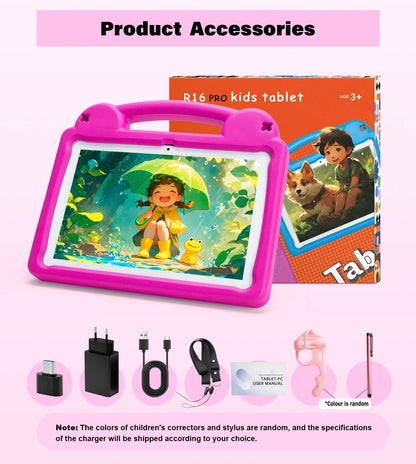 ANRY Kids Tablet 10.1inch Tablet Android 15 8GB(4+4 Expand) RAM 64GB ROM with Octa-Core 5000mAh Tablette 2025 Children's Gifts