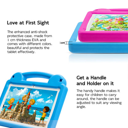 ANRY Kids Tablet 10.1inch Tablet Android 15 8GB(4+4 Expand) RAM 64GB ROM with Octa-Core 5000mAh Tablette 2025 Children's Gifts