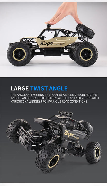 RC Off road Truck 1/12 4WD RTR Durable Beginner All Terrain RC Car High Speed 20Km/h Remote Control Monster Truck Adult Gift Toy