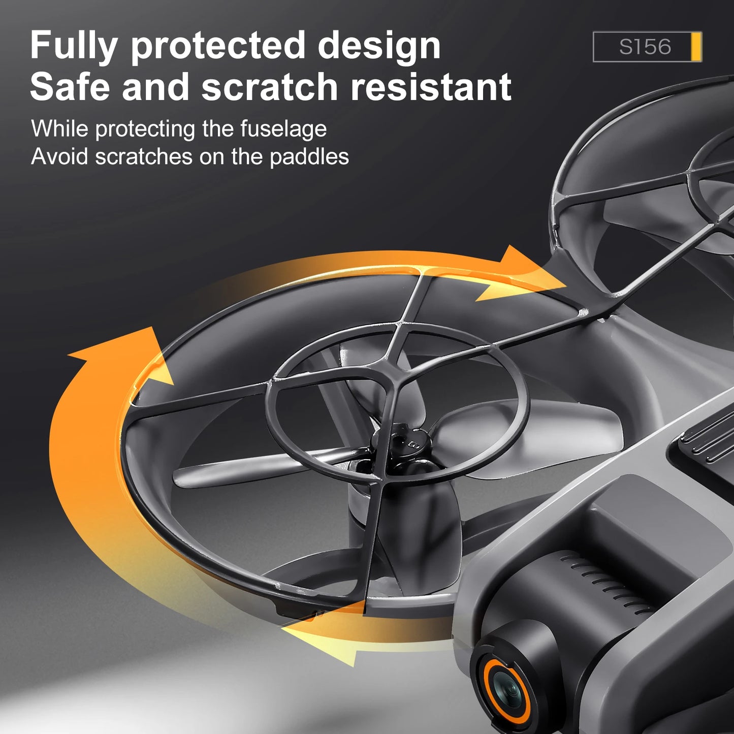 Drone with Camera 4K HD Video Stable Hover 180° Adjustable Lens 3D Flip RC Drones FPV Brushless Optical Flow Quadcopter UAV