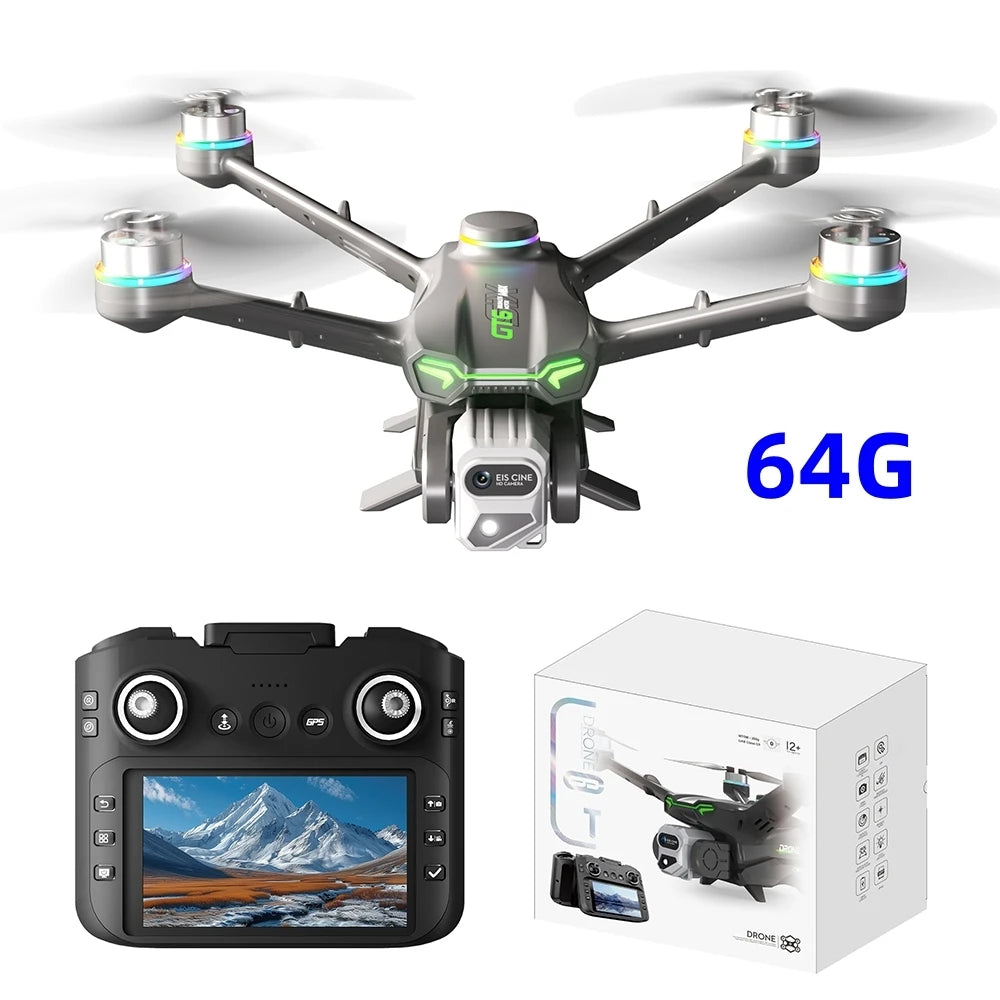 GT6 Max drone screen remote control GPS positioning high-definition aerial photography brushless motor flight play