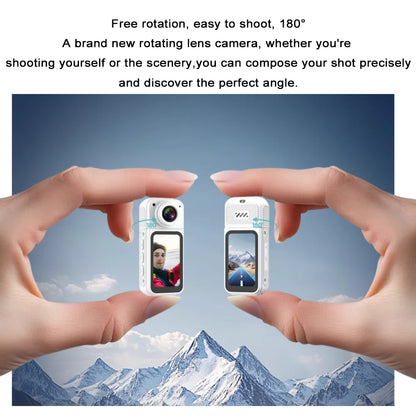 Thumb Action Camera Mini 2.7K Sport Go Pro Cameras Pocket Cam Instant 180°Angle WIFI Recorder Magnetic Attraction Bracket Camera