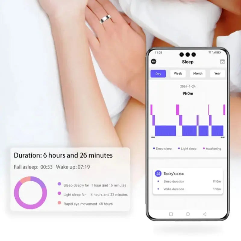 2025 smart ring for women,Sleep, Heart Rate,Oxygen Monitor, 5ATM Waterproof,Bluetooth TK5 sports rings for men,Holiday Gift