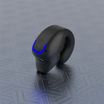 Ear clip earphones, Bluetooth wireless earphones, comfortable to wear for sports, office, leisure, and long battery life